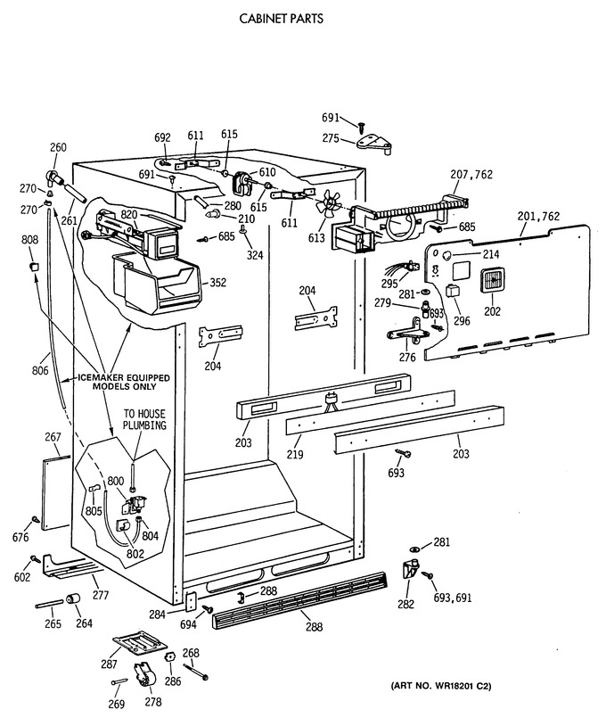 Diagram for CTX21GIXDRWW