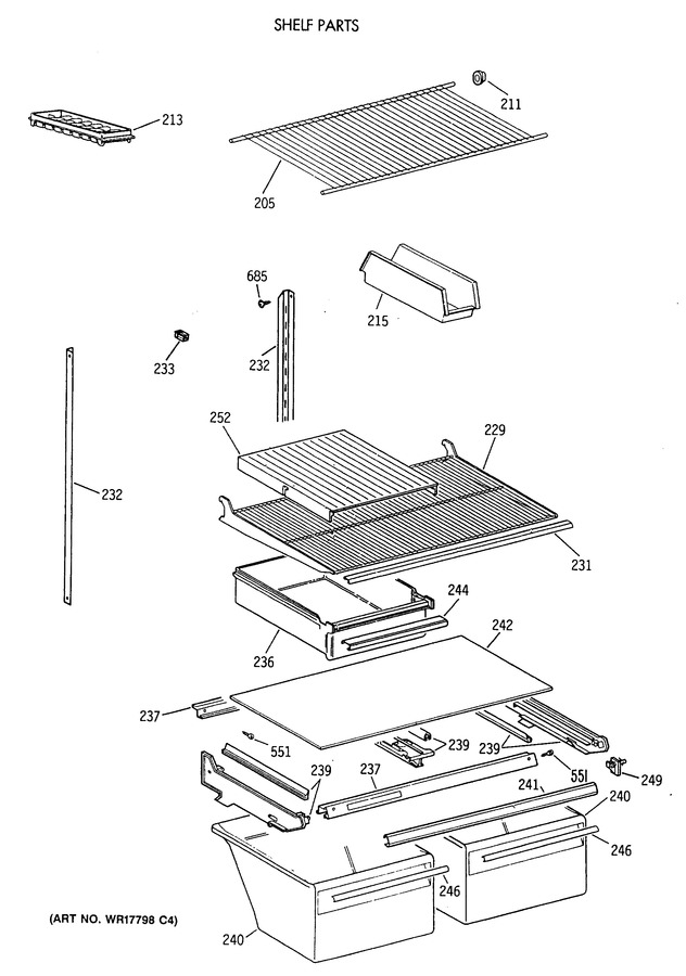 Diagram for CTX21EAXDRWH