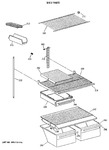 Diagram for 4 - Shelf Parts