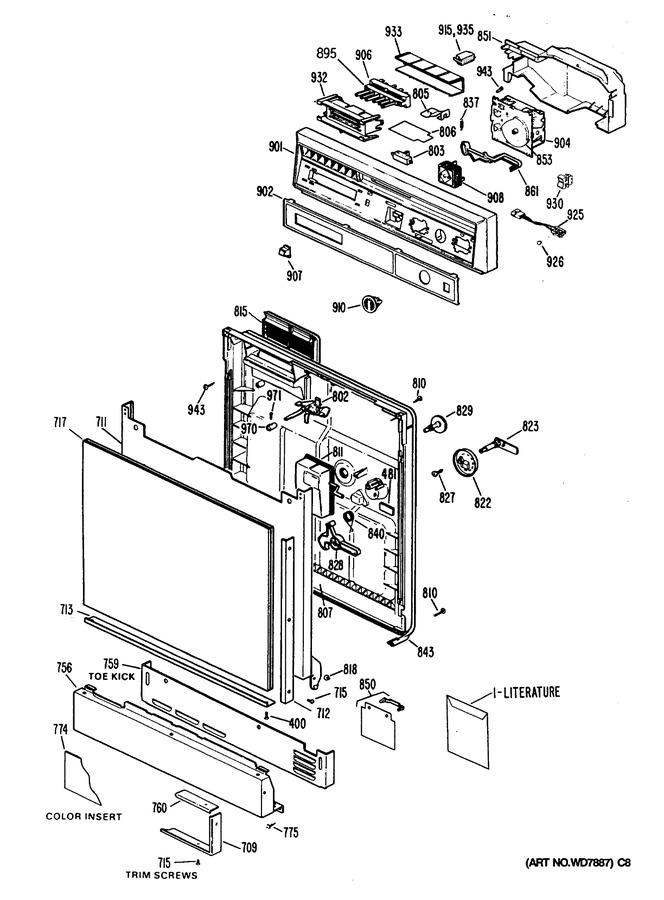 Diagram for PSD430S-55WW