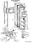 Diagram for 2 - Freezer Door