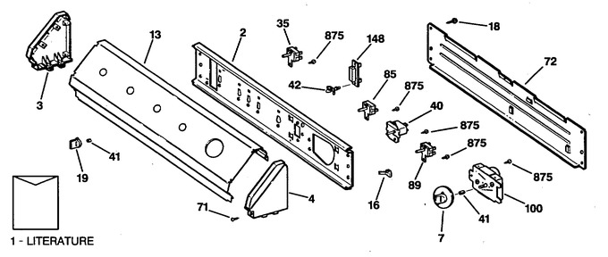 Diagram for DRB4600SBLWW