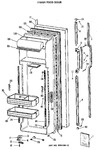 Diagram for 1 - Fresh Food Door