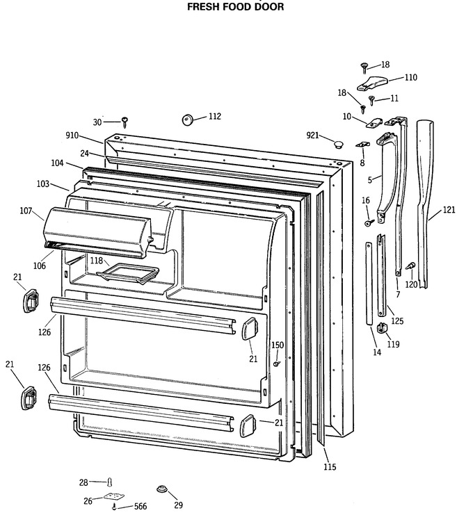 Diagram for MTX18BASERWH