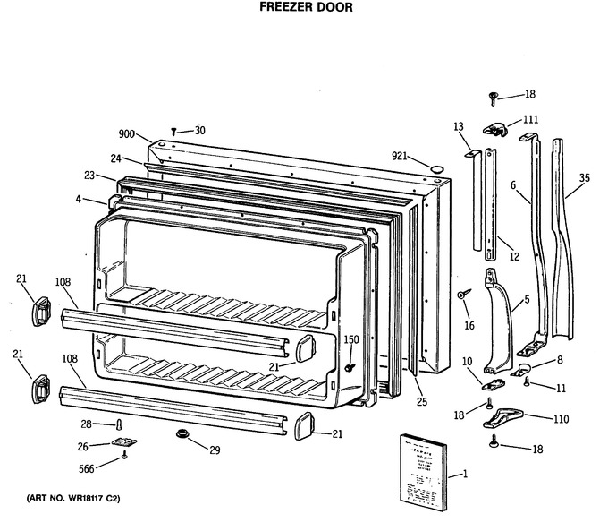 Diagram for MTH18EASNRAD