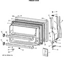 Diagram for 1 - Freezer Door