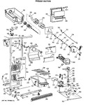 Diagram for 2 - Freezer Section