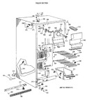 Diagram for 2 - Freezer Section