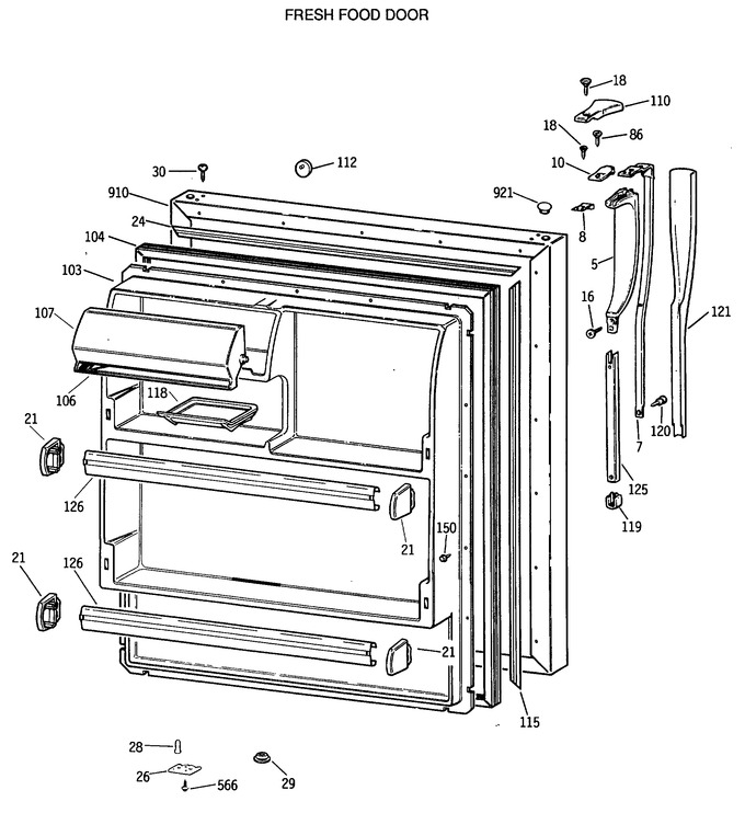 Diagram for MTX18BASVRWH