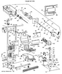 Diagram for 3 - Freezer Section