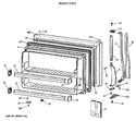 Diagram for 1 - Freezer Door