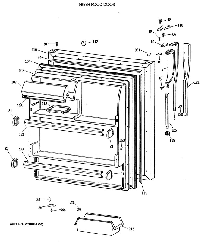 Diagram for MTX18EAXBRWH