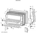 Diagram for 1 - Freezer Door