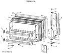 Diagram for 1 - Freezer Door