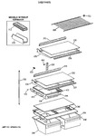 Diagram for 4 - Shelf Parts