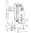 Diagram for 1 - Freezer Door