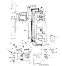 Diagram for 1 - Freezer Door