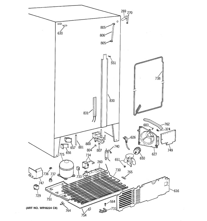 Diagram for TFG27PFXCWW