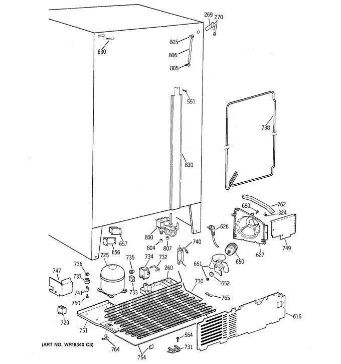 Diagram for TFT22PRXCAA