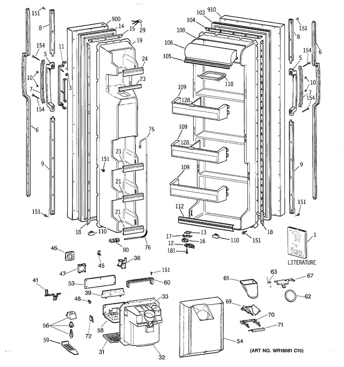 Diagram for TFJ20JRXAWW