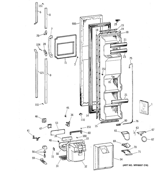 Diagram for TFJ24PRXBAA