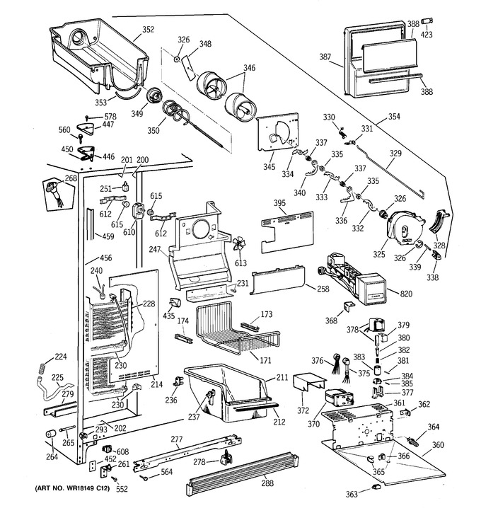 Diagram for TFJ24PRXBWW