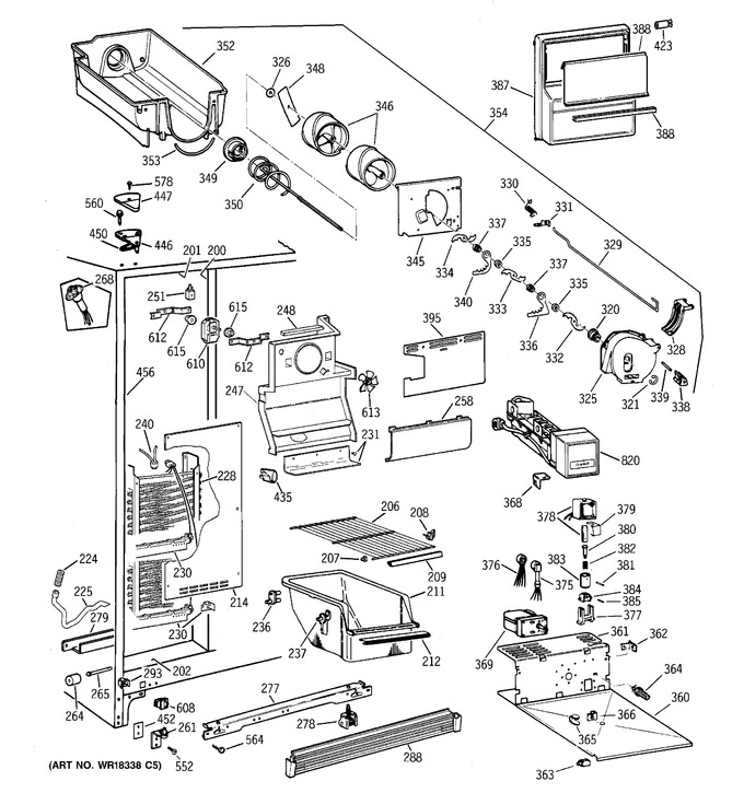 Diagram for TFX25JRYAAA