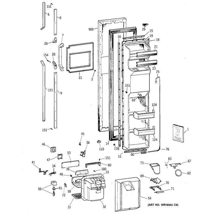 Diagram for TFX27PRXDWW