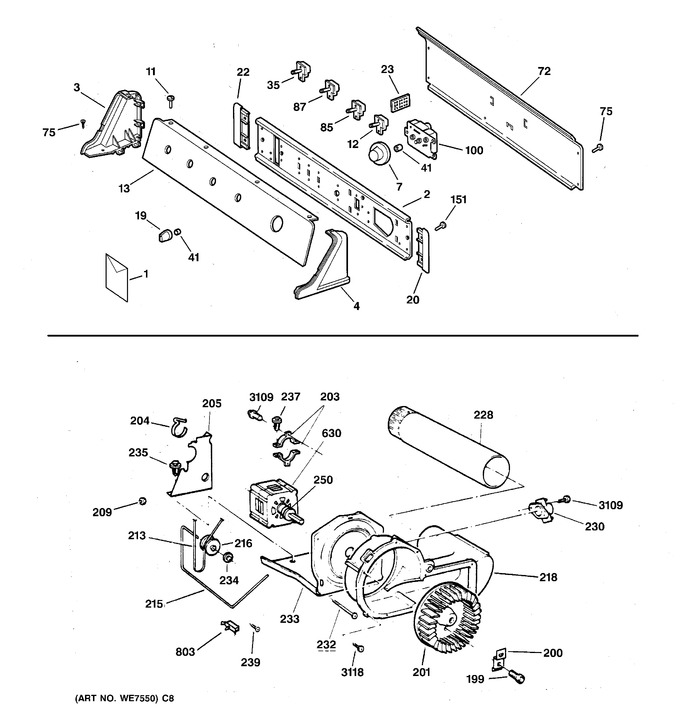 Diagram for DDSR475GT3AA