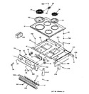 Diagram for 1 - Cooktop & Control Panel