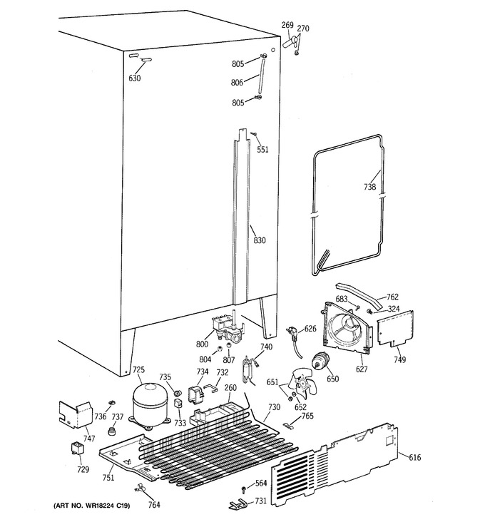 Diagram for TFX25JWYDAA