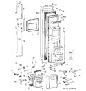 Diagram for 1 - Freezer Door