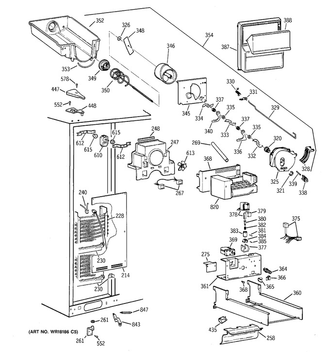 Diagram for TFX30PRYDBB