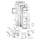 Diagram for 1 - Freezer Door