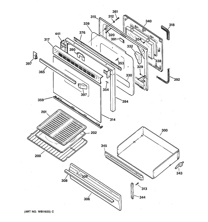 Diagram for JGBP26BEW1WH