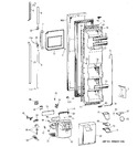 Diagram for 1 - Freezer Door