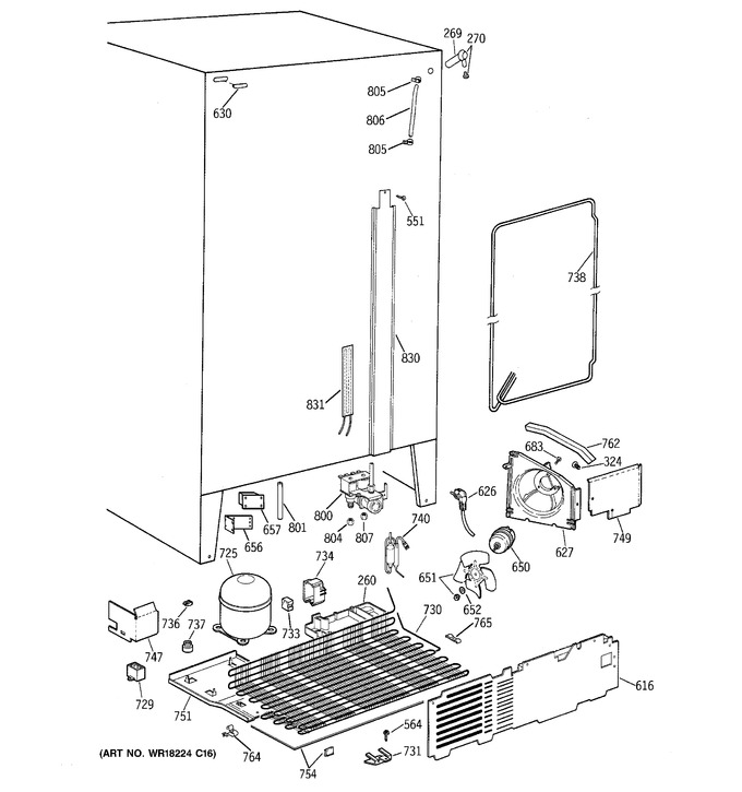 Diagram for TFG27PFXDWW