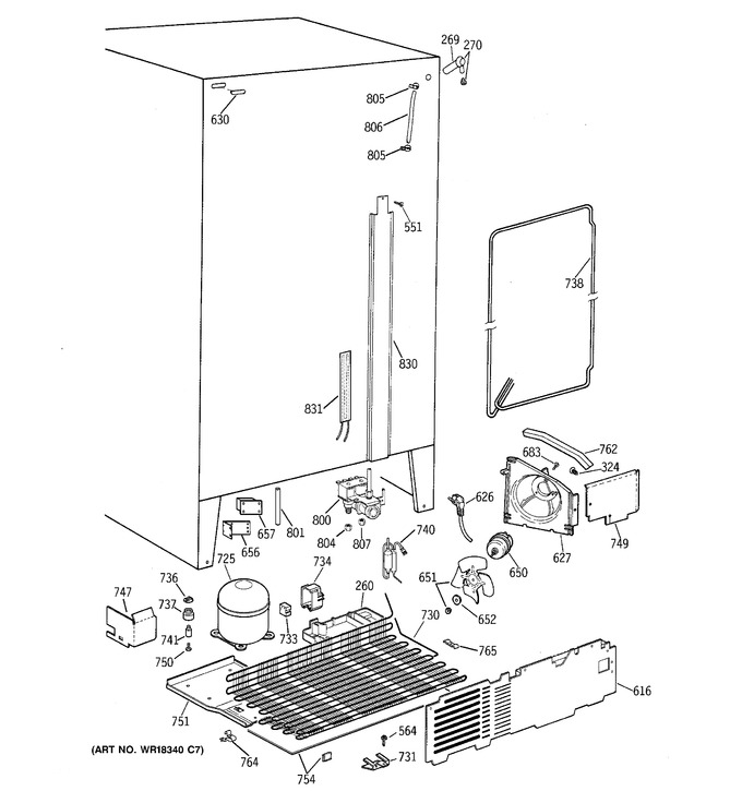 Diagram for TFG22JRXDWW