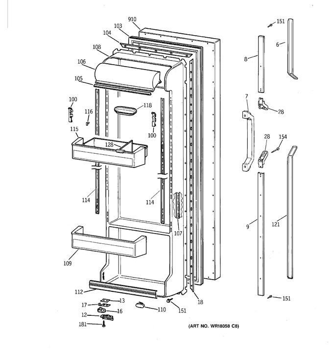 Diagram for TFG22PRXDWW