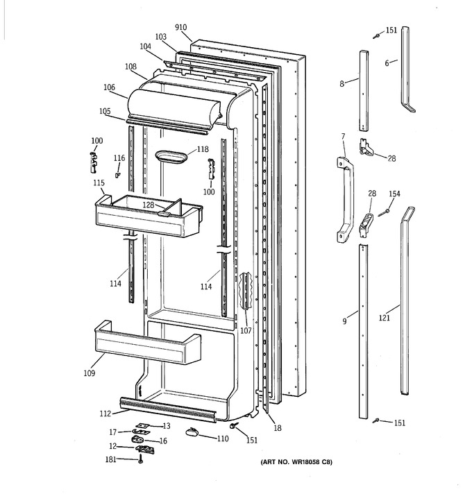 Diagram for TFK24PRXDWW