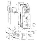 Diagram for 1 - Freezer Door