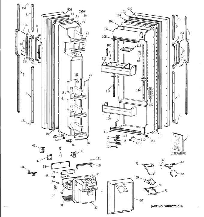 Diagram for TFT25JWYDWW