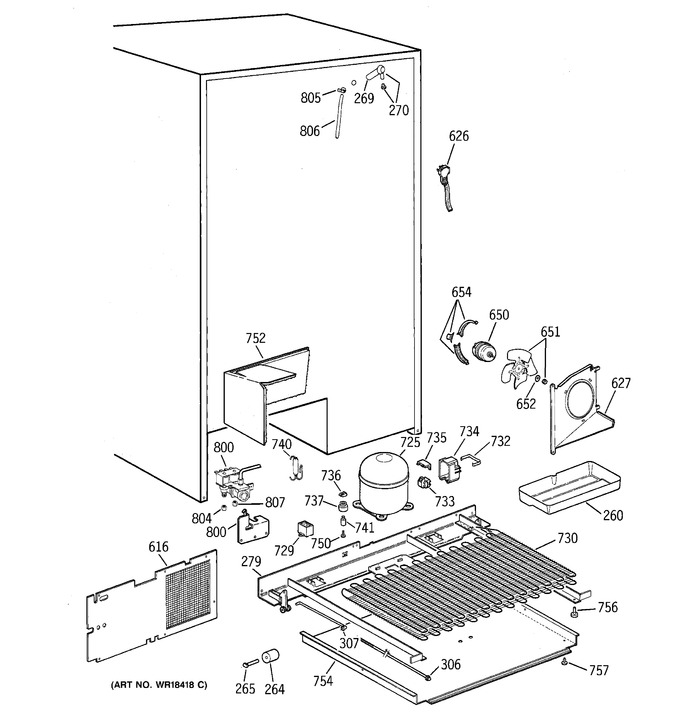 Diagram for TPX24BIYEBB