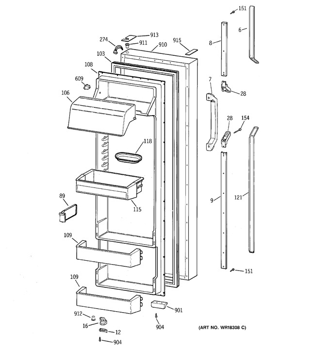 Diagram for TPX24PRYEWW