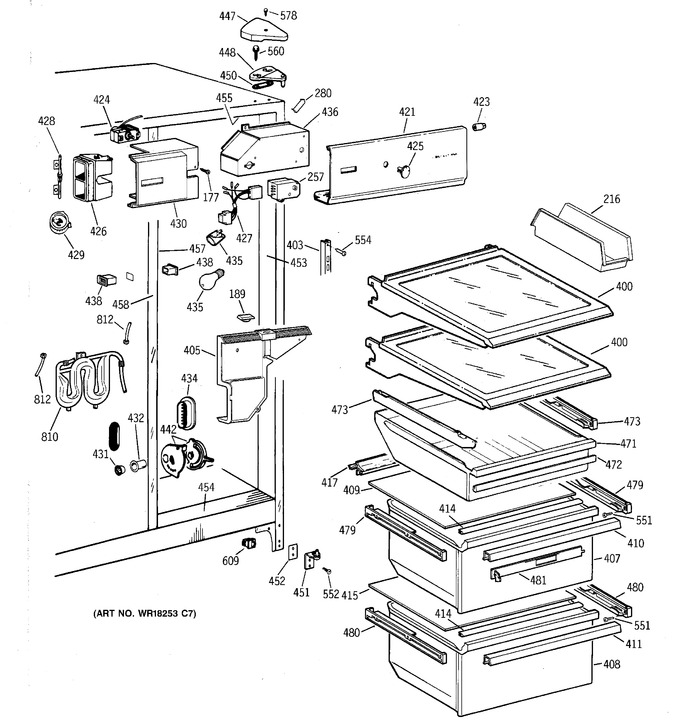 Diagram for TFX25VRZAAA