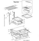 Diagram for 4 - Shelf Parts