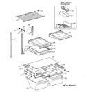 Diagram for 4 - Shelf Parts