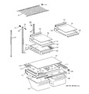 Diagram for 4 - Shelf Parts