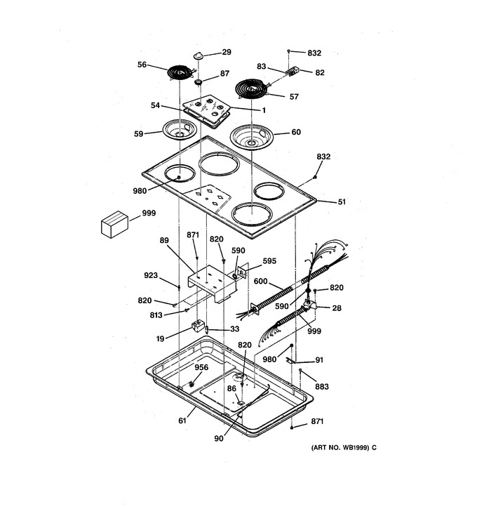 Diagram for JP622R1WH