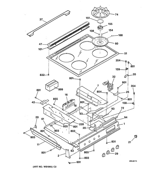 Diagram for JGSP32GEV2BB